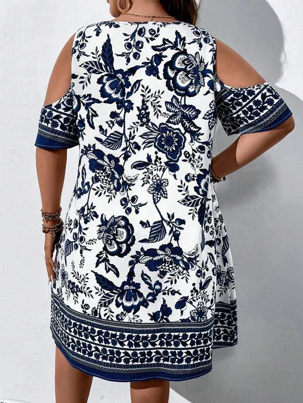 Vestido Carmen Marshall Plus Size