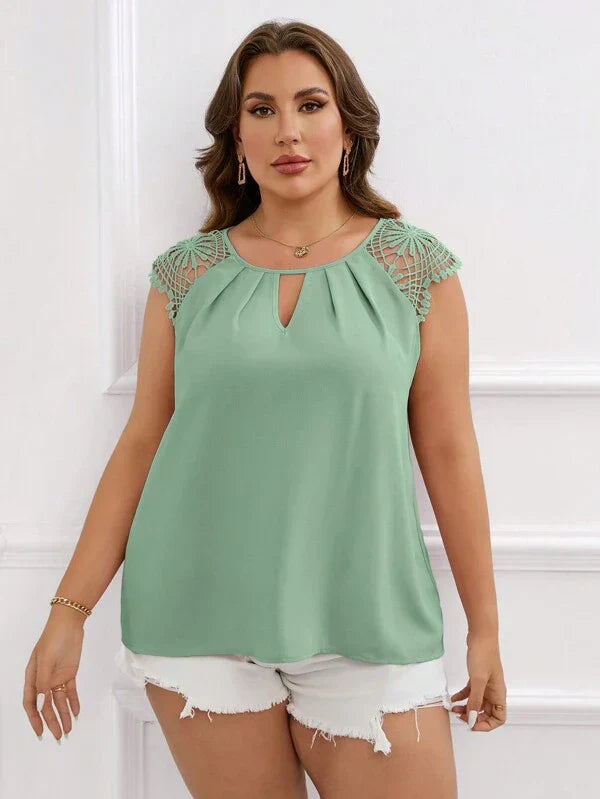 Blusa Carmen Maggie Plus Size