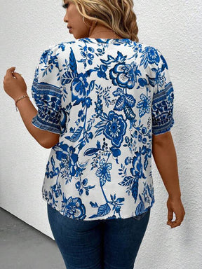 Blusa Carmen Lotus Plus Size