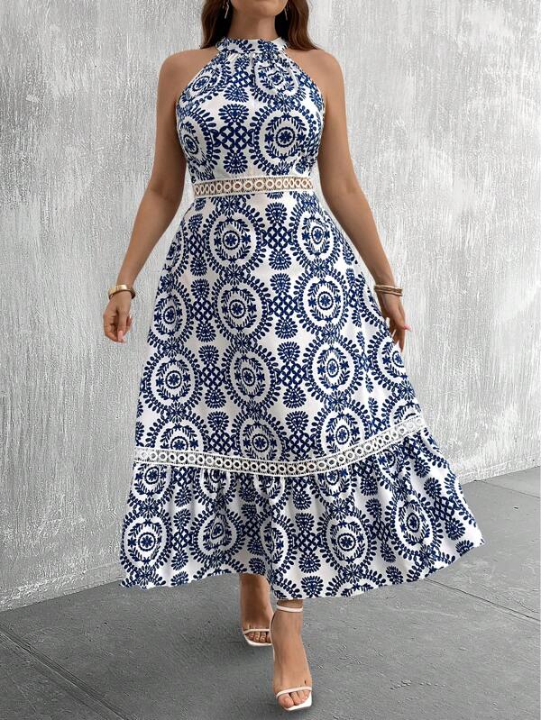 Vestido Carmen Lepard Plus Size