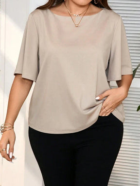 Blusa Carmen Safira Plus Size