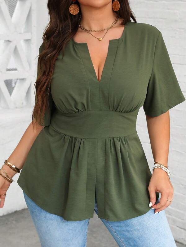 Blusa Carmen Clean Plus Size