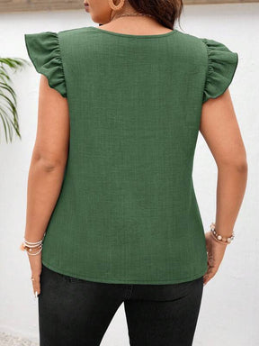 Blusa Carmen Valenciana Plus Size