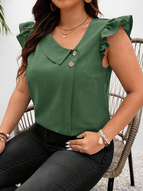 Blusa Carmen Valenciana Plus Size